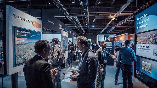 Ne manquez pas les nouveautés au salon sur les usages de la Géo et des SIG